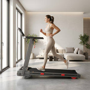 Caminadora Eléctrica Mini Económica para Uso Doméstico YUNPAO con Monitor <span class=keywords><strong>de</strong></span> Ritmo Cardíaco y Pantalla LED, Diseño Plegable, Velocidad <span class=keywords><strong>de</strong></span> 1-12 km/h, Construcción Metálica - Product Image 3