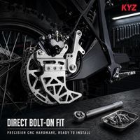 Kit d'assemblage de levier de frein arrière gauche en aluminium CNC 7075 Sur-Ron Ultra Bee pour moto tout-terrain, nouvelle amélioration des performances