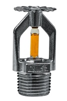 Tête de sprinkler en laiton durable avec ampoule en verre, à température multiple, pour la protection incendie des bâtiments