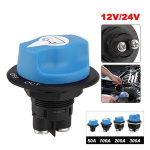 Cnspeed สวิตช์แบตเตอรี่50A 100A 300A 200A 12V 24V DC การควบคุมพลังงานสำหรับ RV - Product Image 4