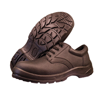 Bottes de travail AODEXIANG à embout d'acier - Tige en cuir véritable, doublure en maille respirante, semelle extérieure en PU, pour l'hiver, la construction et l'usine