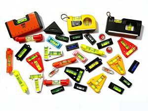 Support de <span class=keywords><strong>niveau</strong></span> à bulle industriel miniature en plastique, circulaire tubulaire rond, avec différents types de niveaux à bulle - Product Image 6