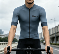 Maillot de cyclisme personnalisé OEM ODM pour hommes, manches courtes, respirant, imprimé par sublimation, pour vélo de route