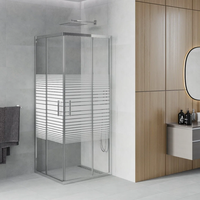 Douchecabines Van Gehard Glas Van Goede Kwaliteit Douchecabines En Basisdeur Frameloze Douchewand