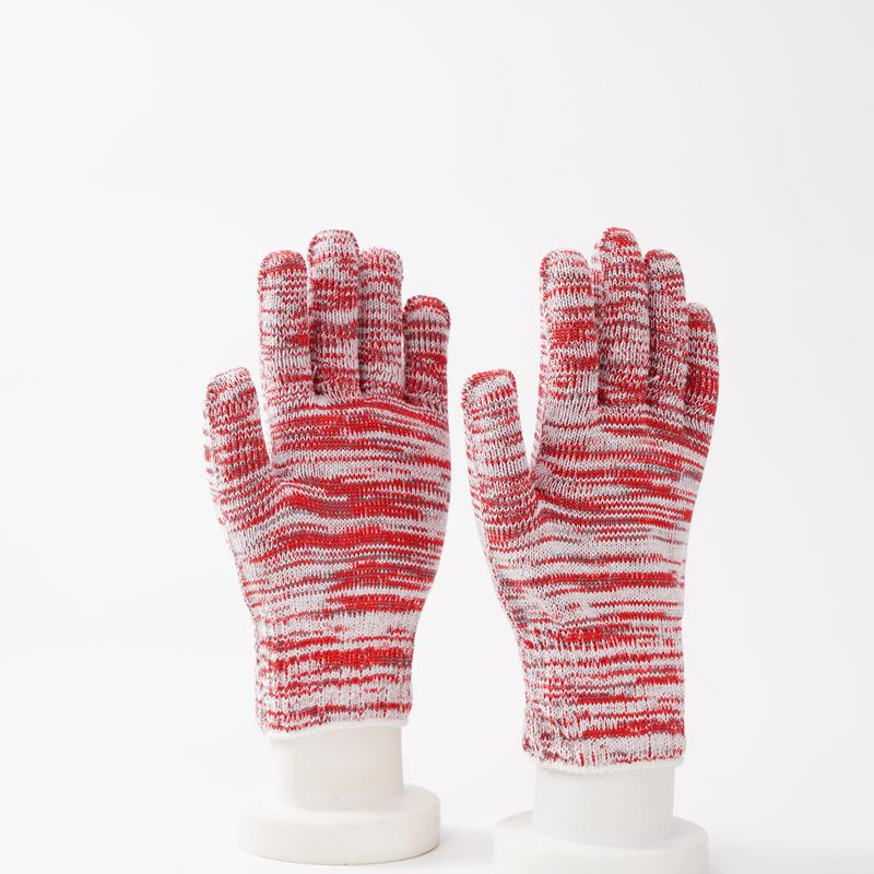 Breathable 500g Garden Safety Gloves Knitted