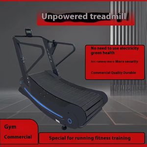 Equipo de <span class=keywords><strong>Crossfit</strong></span> sin alimentación, sin electricidad, cinta de correr curva no motorizada bastante inteligente para gimnasio en casa, entrenamiento físico - Product Image 5