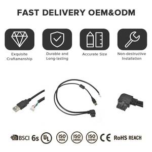 Servomotor-Kabelbaum mit Fanuc-Encoder-Kabel und Steckverbindern für Antriebs- und Rückmeldungssysteme - Product Image 4