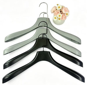 Cintre à épaules larges en plastique <span class=keywords><strong>pour</strong></span> costumes, avec bande antidérapante, sans trace, <span class=keywords><strong>anti</strong></span>-choc, <span class=keywords><strong>pour</strong></span> magasins de vêtements et hôtels, directement du fabricant - Product Image 5