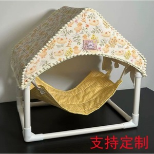 เต็นท์ท่อพีวีซี DIY ไบซูหยวน ขนาด 60 ซม. 80 ซม. 100 ซม. บ้านเด็กเล่น ที่พักสัตว์เลี้ยง ห้องของเล่นปรับแต่งได้ - Product Image 4
