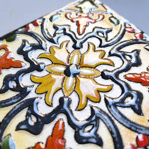 Offre Spéciale <span class=keywords><strong>tas</strong></span> glaçure petite fleur carreaux 100x100 vintage américain rustique taille carrelage cuisine salle de bain fond mur modélisation - Product Image 6