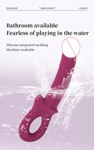 Premium Elektrischer <span class=keywords><strong>Dildo</strong></span>-Stick - Medizinisches Flüssigsilikon Ultra-Weich & Realistisches Design 12 Vibrationsmodi Lagernd in den USA - Product Image 6