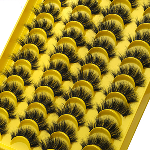 Mink lông mi 15-25mm Lông mi giả và tùy chỉnh 16 cặp Mink lông mi khay - Product Image 1