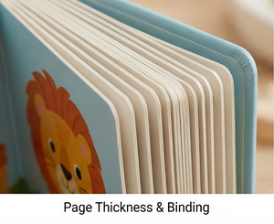 Livre <span class=keywords><strong>d</strong></span>'histoires pour enfants en carton épais avec impression couleur personnalisée, couverture rigide - Product Image 2