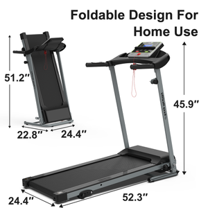 Caminadora Eléctrica Plegable para el Hogar, Caminadora Portátil para Gimnasio, Equipo de Fitness, Ejercicio Deportivo, Cardio, Motor para Interiores - Product Image 6
