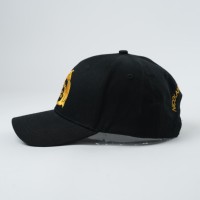 Groothandel Custom 6 Panel Sport Klassiekers Vader Hoed Hoge Kwaliteit Borduurwerk Logo Zwart Katoen Gorras Heren Vrouwen Baseball Cap