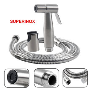 <span class=keywords><strong>Kit</strong></span> de pulvérisateur de bidet SUPERINOX en acier inoxydable 304 de qualité supérieure avec support pour logo personnalisé - Product Image 5