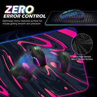 Tapis de souris de jeu FLAME SNAKE Aesthetics Series 10W RGB avec charge sans fil, tapis de souris promotionnel tapis de souris de jeu