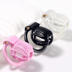 Niusida <strong>Homemade</strong> <strong>Chastity</strong> <strong>Belt</strong> Locked Male Urethral Sissy <strong>Chastity</strong> Cage Flat Cuckold Micro Male <strong>Chastity</strong> Cage Image Pictures - Product Image 4