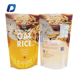 Túi Đóng Gói Gạo 10Kg Túi Đứng Có Cửa Sổ Khóa Kéo Để Đóng Gói Gạo - Product Image 1