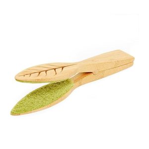 Pince de nettoyage pour feuilles de plantes en bois, outil domestique pour enlever la poussière des feuilles, pour le nettoyage des plantes d'intérieur - Product Image 6