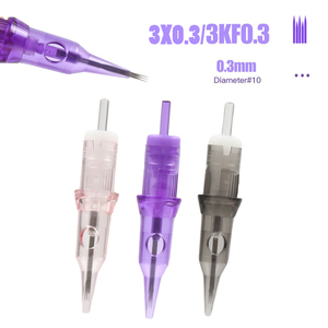 50PCS/Caja Agujas Desechables para Tatuaje, Cartuchos Estándar Redondos para Delineador, Sombreador y Magnum para Máquina de Tatuar - Product Image 3