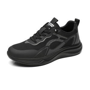 Chaussures de course respirantes en mesh pour hommes Empire, bout rond, lacets, style sportif, semelle extérieure en caoutchouc, baskets décontractées - Product Image 5