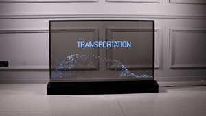 Écran OLED transparent de 55 pouces, affichage numérique de bureau, écran tactile, moniteur sans cadre, téléviseur intelligent OLED K Ultra HD Android - Product Image 3