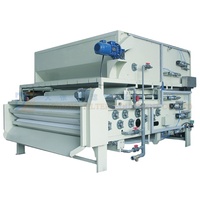 Machine automatique de compactage et de déshydratation à tambour rotatif de type bande en acier inoxydable SS304