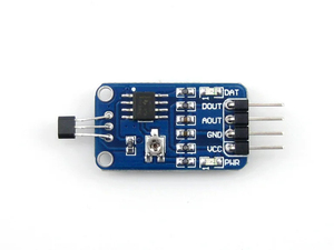 Sensor Hall Waveshare 49E para coche inteligente / Medición de velocidad del motor / Detección de posición de objetos / Bloques electrónicos K621 - Product Image 1