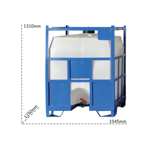 Tanque cúbico de polietileno Carvel 1045x1250x1310mm para mercancías peligrosas, 1000lt - Product Image 3