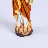 Figurine en résine Joseph de 30 cm, statue artisanale pour meuble TV ou table, Chine, Noël/Fête du Printemps