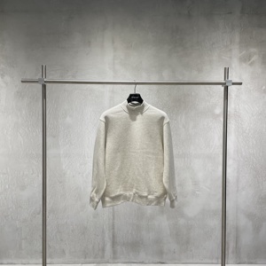 Girocollo/collo finto per Pullover <span class=keywords><strong>oversize</strong></span> collo alto in cotone Unisex <span class=keywords><strong>felpa</strong></span> da <span class=keywords><strong>uomo</strong></span> - Product Image 2