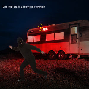 Lámpara Solar de Pared con Alarma, Impermeable, para Jardín Exterior, con Sensor de Movimiento, para Casa, Granja, Almacén - Product Image 6