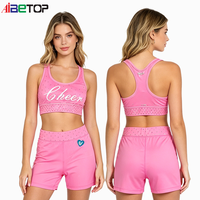 Tenues de Danse et de Cheerleading Personnalisées en Gros avec Logo Imprimé, Strass et Jupes pour Compétition et Entraînement
