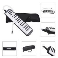 IRIN Melodica 32 Keys Beginner's Instrument Children Students Portable Keyboard-Wind Instrument ABS Material Soft Packaging