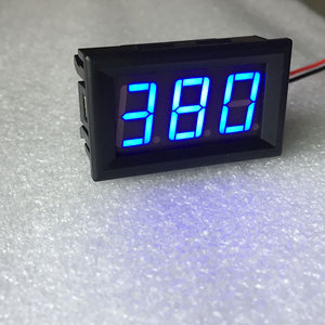 Ac 70-500V 0.56 "LED kỹ thuật số vôn kế điện áp Meter Volt cụ công cụ 2 dây màu đỏ hiển thị 110V 220V DIY 0.56 inch - Product Image 2