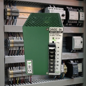 ราง DIN แหล่งจ่ายไฟ24V อินพุตกว้าง OCP OVP OTP SCP -40 ~ 70 degC - Product Image 1