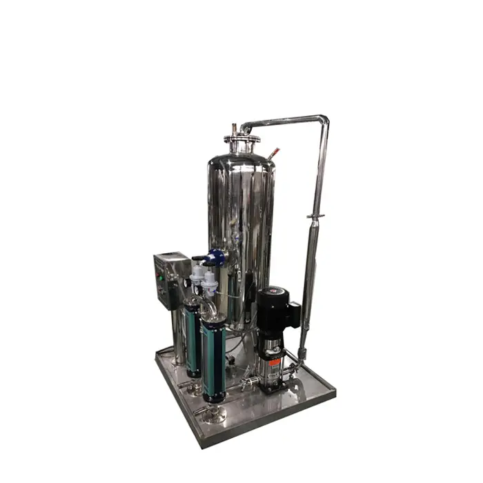 1.1KW commerciale gassate bevanda maker macchina di soda flusso macchina