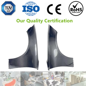 Garde-boue avant en fibre de carbone de style OEM neuf pour Dodge Charger carrosserie étroite 2015-2024 - Product Image 1