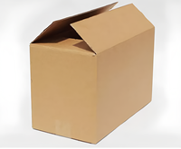 Emballage Double Paroi Grand Carton de Déménagement Solide Épaissi 5 Plis Ondulé Personnalisé Boîte en Carton