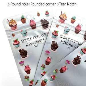 Bolsas Mylar Holográficas Personalizadas a Prueba de Olores para Gomitas y Dulces, Bolsas Stand Up de 3.5 con Impresión Personalizada - Product Image 6
