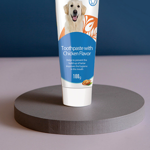 Dentifrice pour chiens Bioline Eco-Friendly au goût poulet pour <span class=keywords><strong>les</strong></span> soins dentaires des animaux de compagnie 100g - Product Image 5