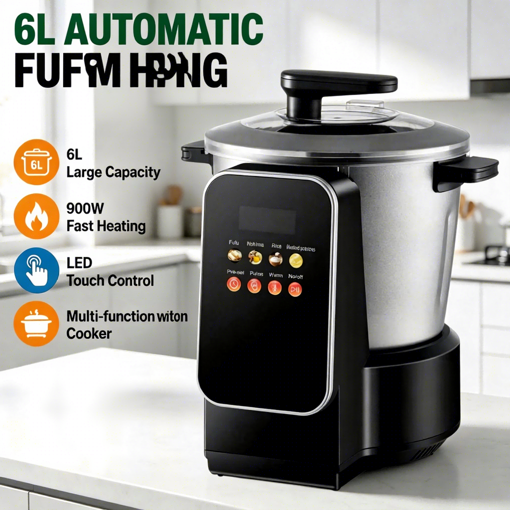 Electric Automatic Fufu Pounding Machine