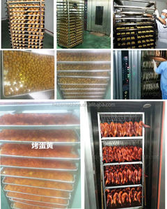 Four rotatif électrique, appareil à Air chaud pour la cuisson des gâteaux, accessoire sur un support - Product Image 6