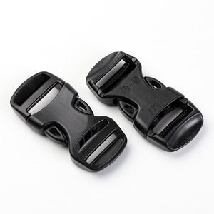 Buckle <b>Webbing</b> Connector 20mm Inner Diameter Adjustable Black Zinc Alloy For Bag Straps Backpack Waist Crossbody Shoulder Chest - Product Image 1