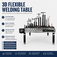 Table de soudage 3D flexible et stable, plateforme de soudage modulaire D28 avec système de trous pour l'assemblage et le soudage