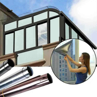Película de Privacidad para Ventanas Innofilms, Película Plateada de PET de 2 mm, Protección UV del 99%, Protección Contra el Calor, Autoadhesiva, para Uso Residencial y en Edificios