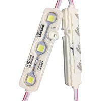 Modules LED à injection haute efficacité SMD 5054 3 LED 12V, module LED ultrasonique étanche pour extérieur, pour lettres lumineuses et enseignes