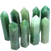 Commercio all'ingrosso naturale giallo fluorite ametista muschio agata cristallo torre punto all'ingrosso