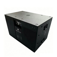 Subwoofer actif professionnel 8006-AS, double haut-parleur de basses de 18 pouces haute puissance pour grandes salles